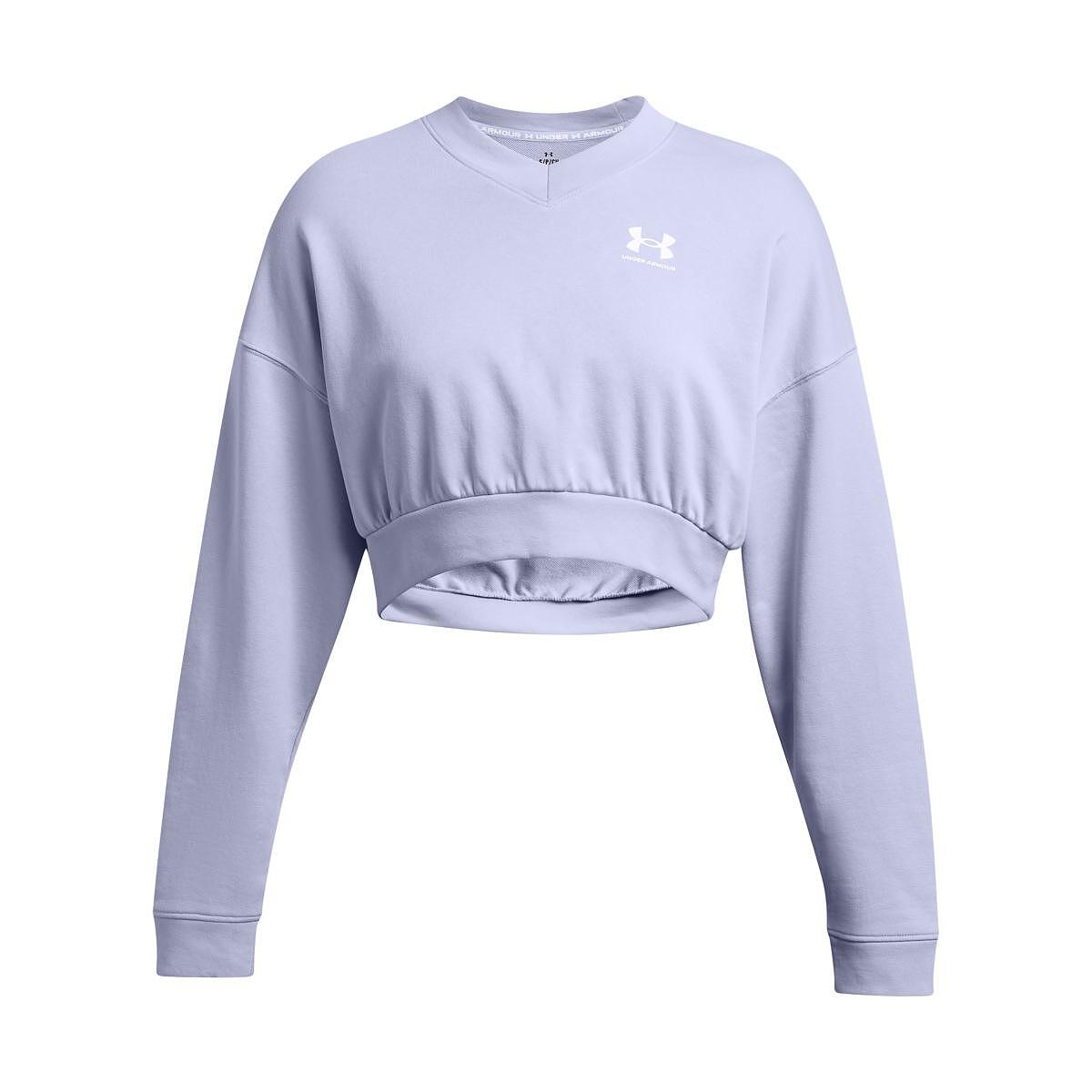 Дамска блуза UA Rival Terry OS Crop *