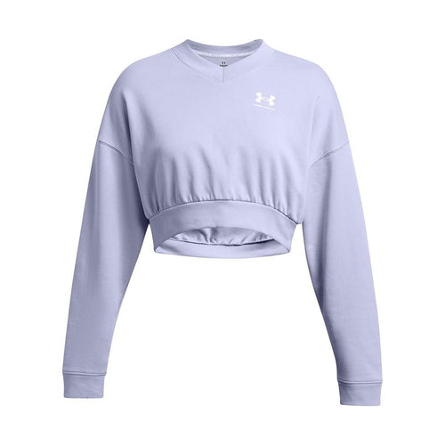 Дамска блуза UA Rival Terry OS Crop *