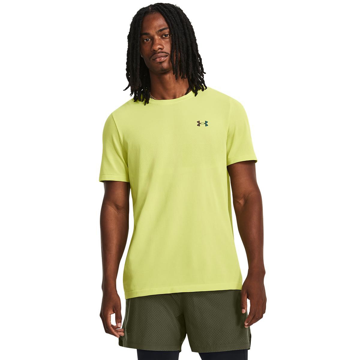 Мъжка тениска UA Rush Seamless Legacy SS *
