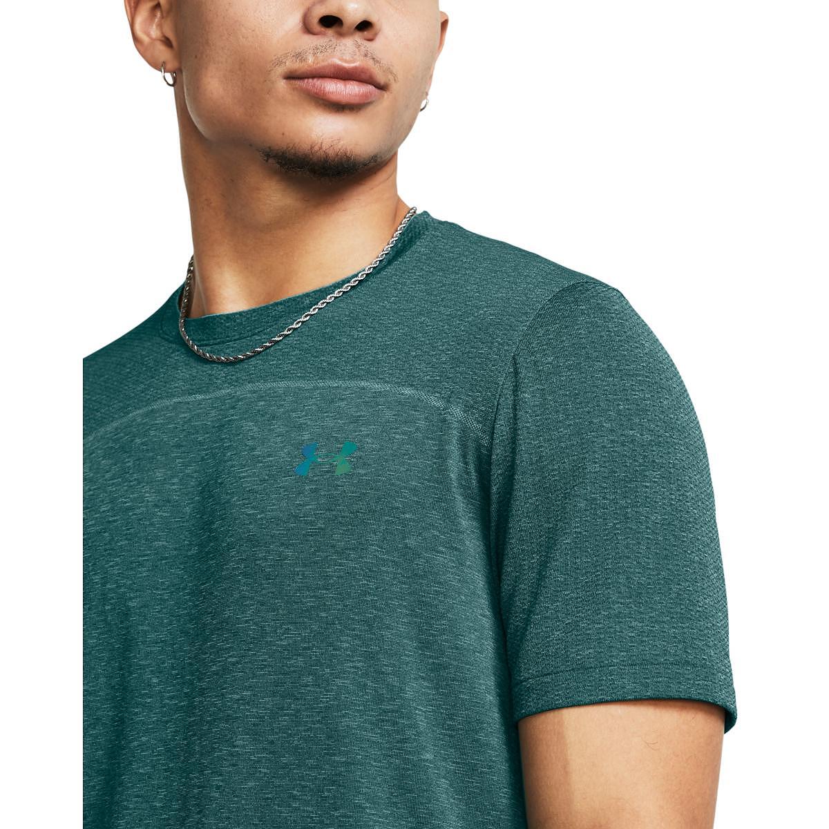 Мъжка тениска UA Rush Seamless Wordmark SS *