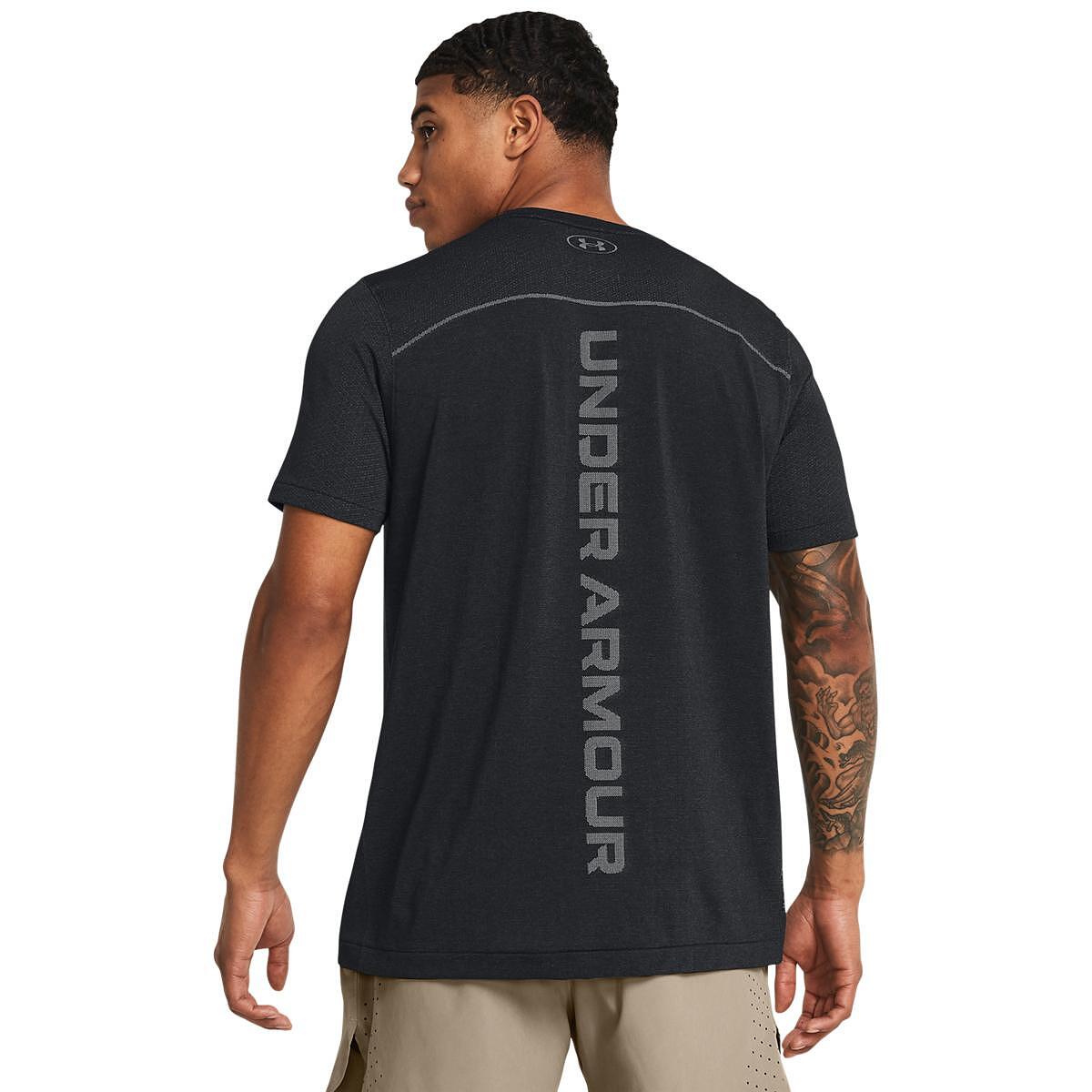 Мъжка тениска UA Rush Seamless Wordmark SS *
