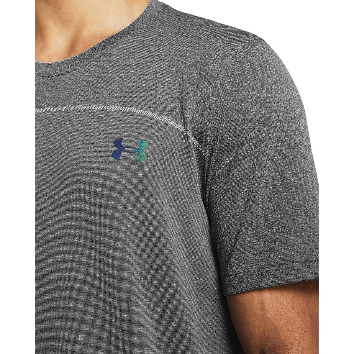 Мъжка тениска UA Rush Seamless Wordmark SS *