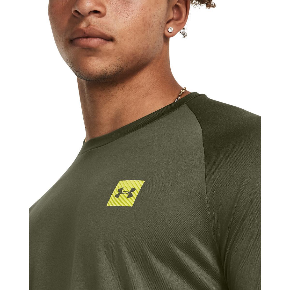 Мъжка блуза UA Tech Print Fill LS *