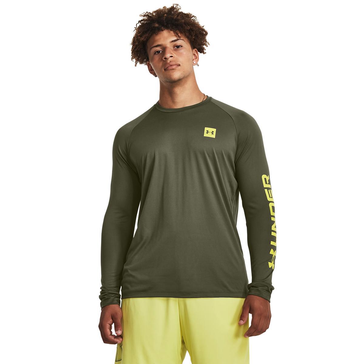 Мъжка блуза UA Tech Print Fill LS *