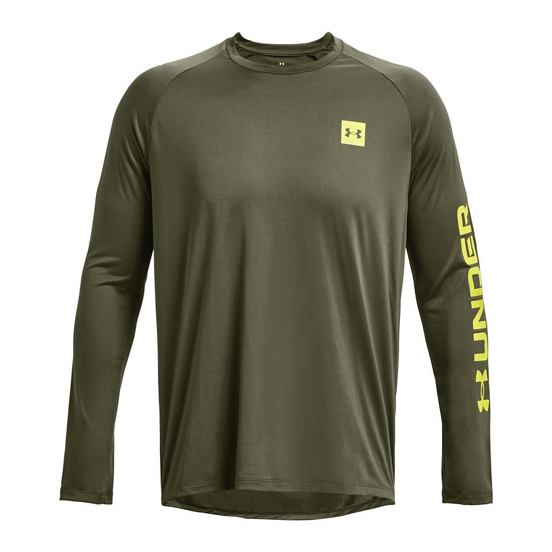 Мъжка блуза UA Tech Print Fill LS *