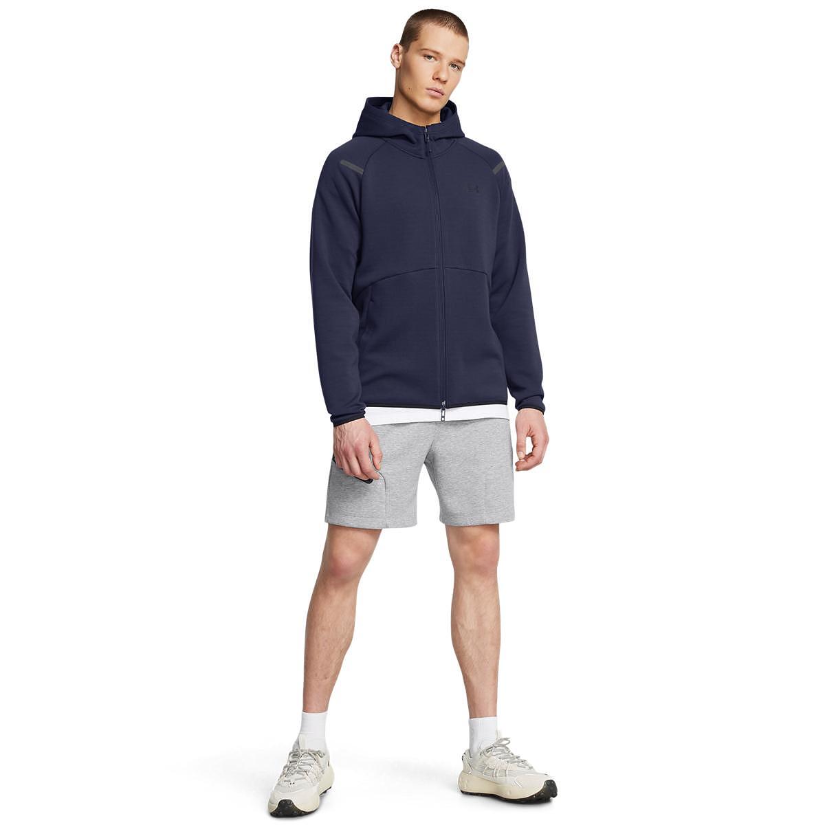 Мъжко горнище UA Unstoppable Fleece FZ HD EU