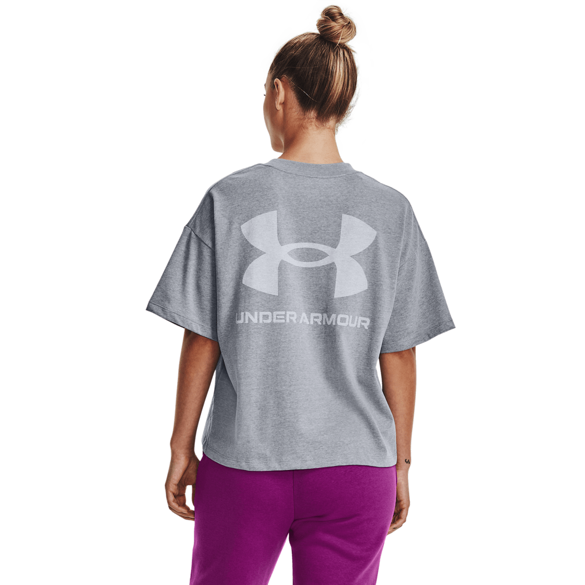 Дамска тениска UA W Logo LS Oversized SS *