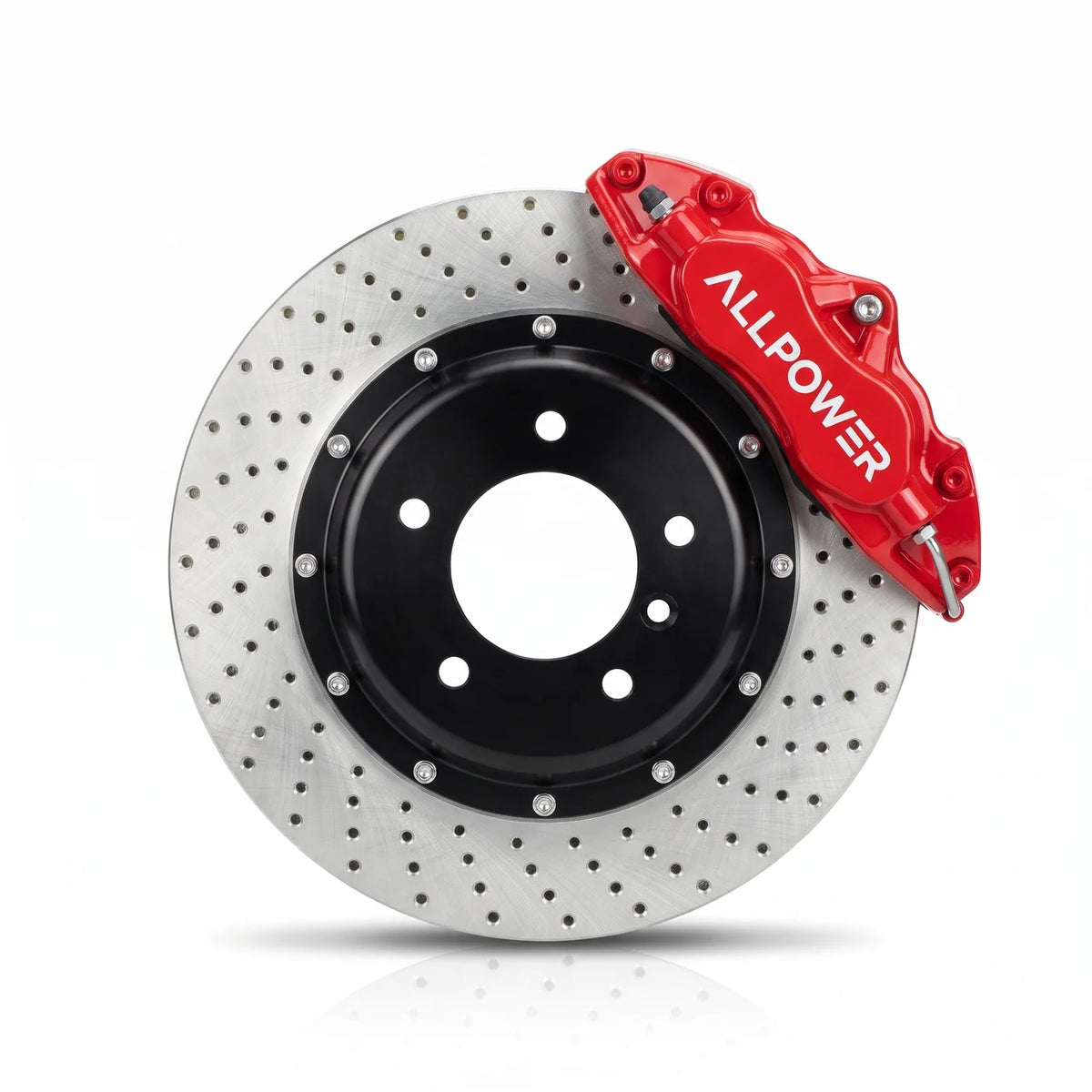 ALLPOWER RACING 9200 — 4-бутален кован преден Big Brake Kit (330×28 mm, 17" джанти)