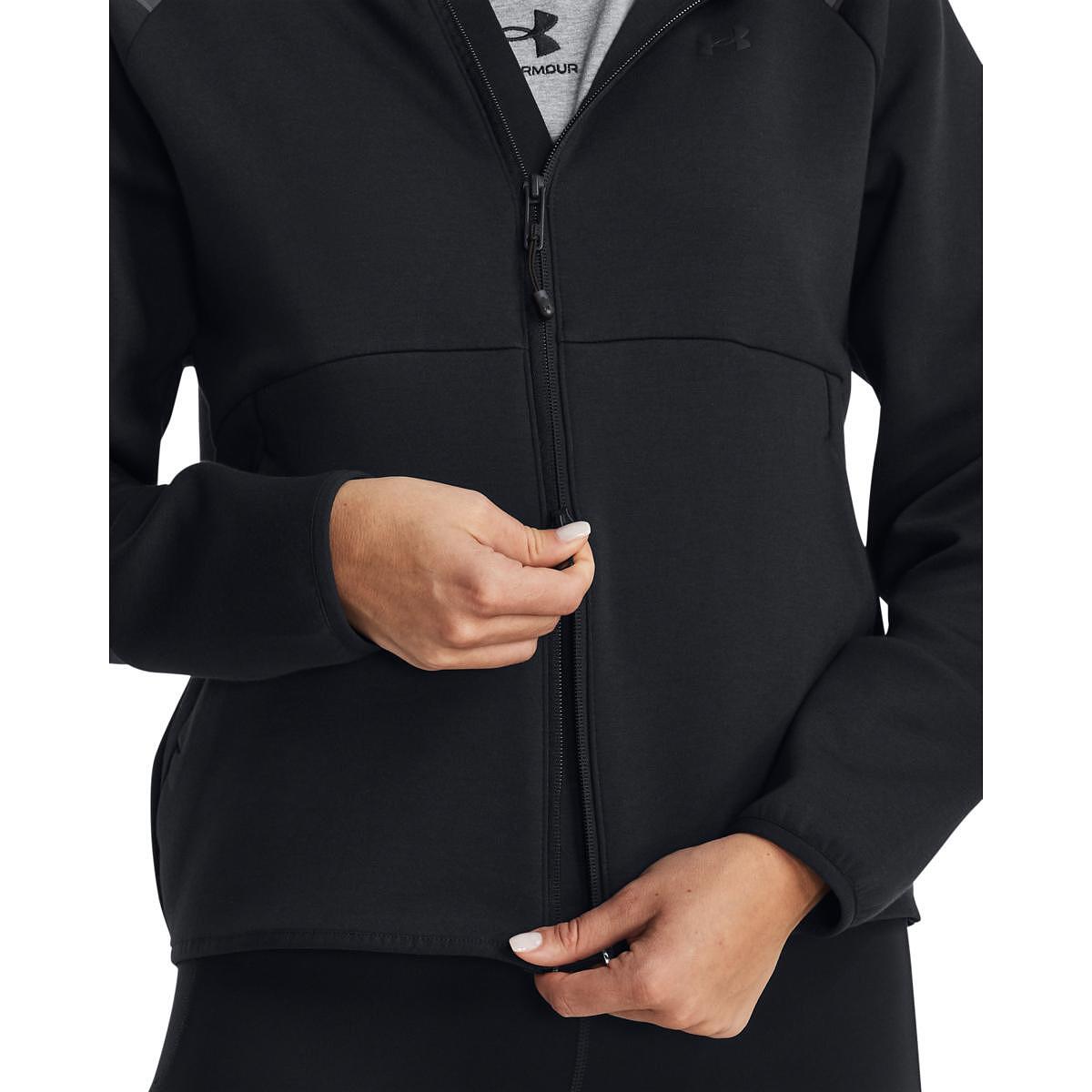 Дамско горнище UA Unstoppable Fleece FZ