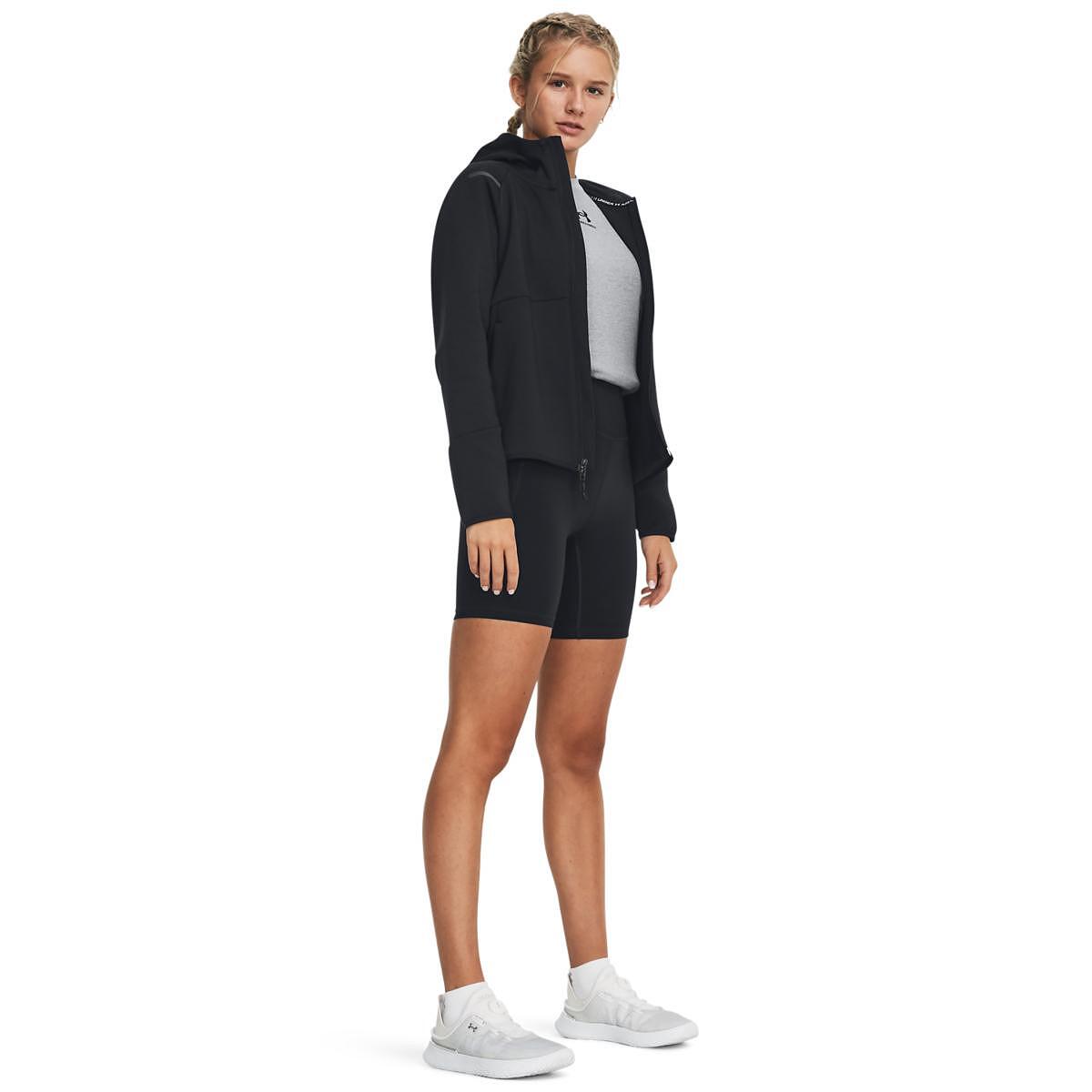 Дамско горнище UA Unstoppable Fleece FZ