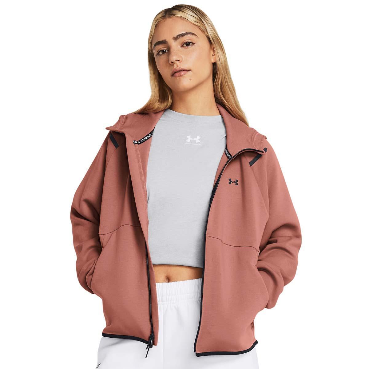 Дамски суитшърт UA Unstoppable Fleece FZ *