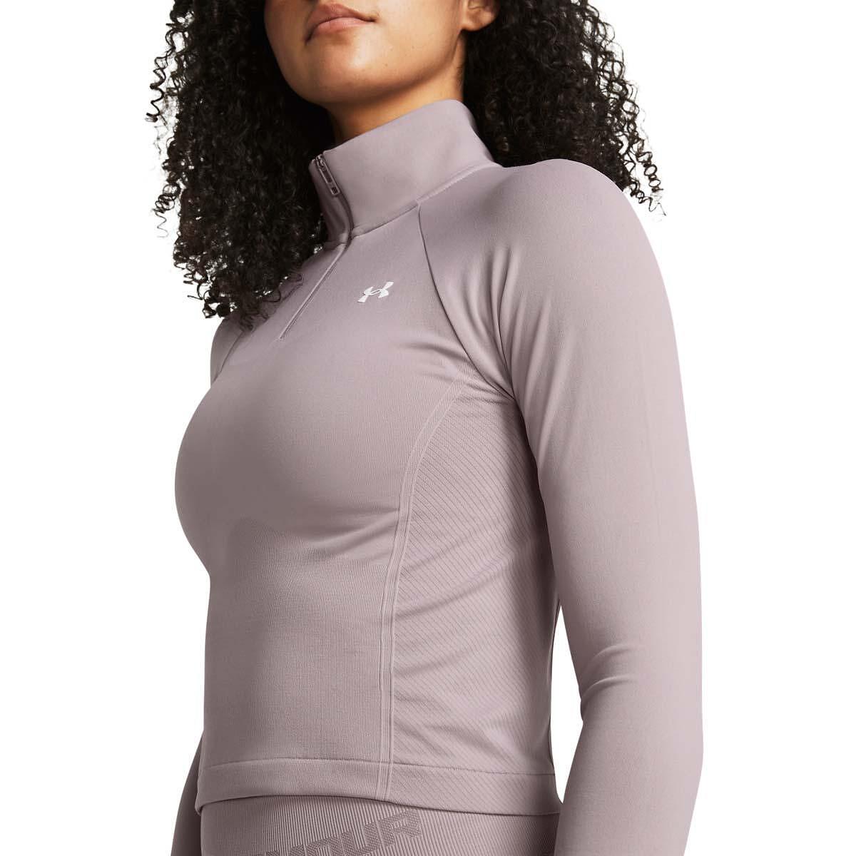 Дамска блуза UA Vanish Seamless 1/4 Zip Crop