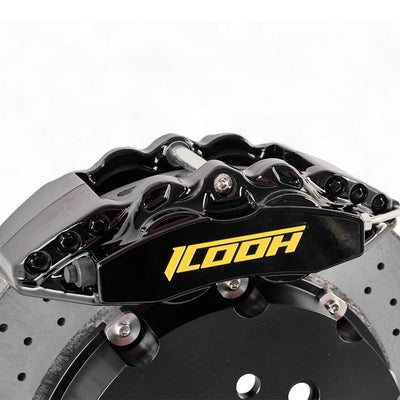 ICOOH D42 — 4-бутален заден Big Brake Kit (Drum-in-Hat ръчна)