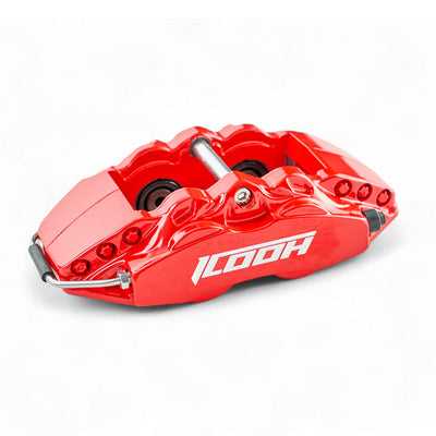 ICOOH D42 — 4-бутален заден Big Brake Kit (Drum-in-Hat ръчна)