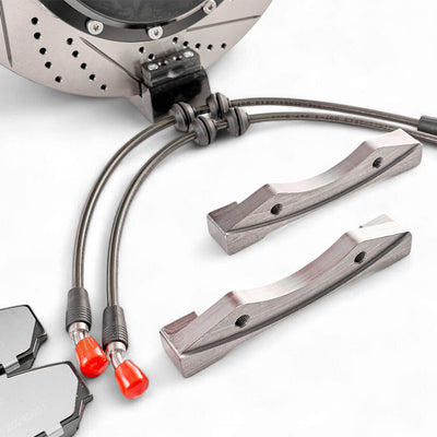 ICOOH D42 — 4-бутален заден Big Brake Kit (Drum-in-Hat ръчна)