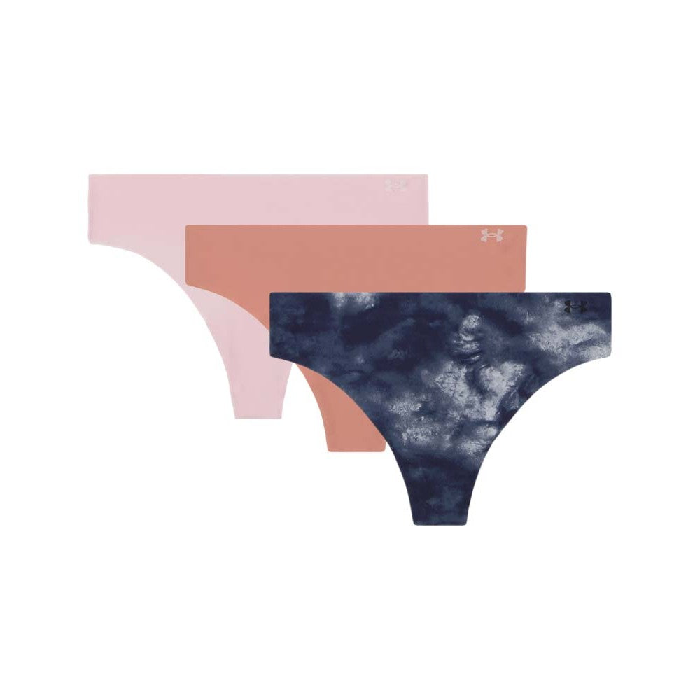 Дамски бикини UA Pure Stretch No Show Thong -Print 3бр.