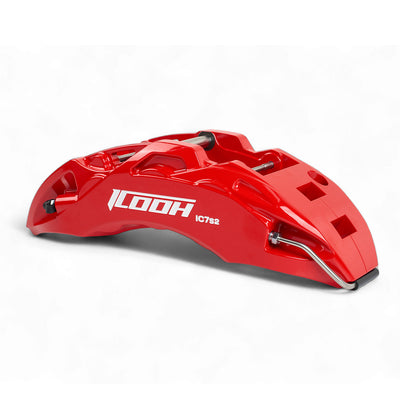 ICOOH IC7 — 6-бутален преден Big Brake Kit (Narrow-Body, 380–405 mm)