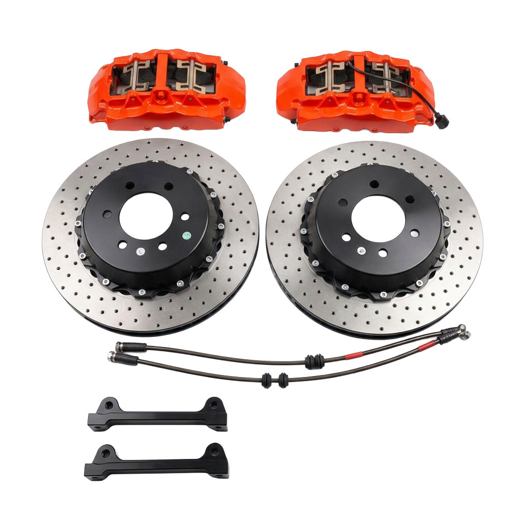 ALLPOWER RACING GT8 — 8-бутален преден Big Brake Kit (355–405 mm)
