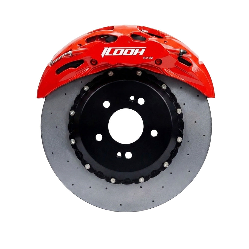 ICOOH IC10 — 10-бутален преден Big Brake Kit (флагман, 400–440 mm)
