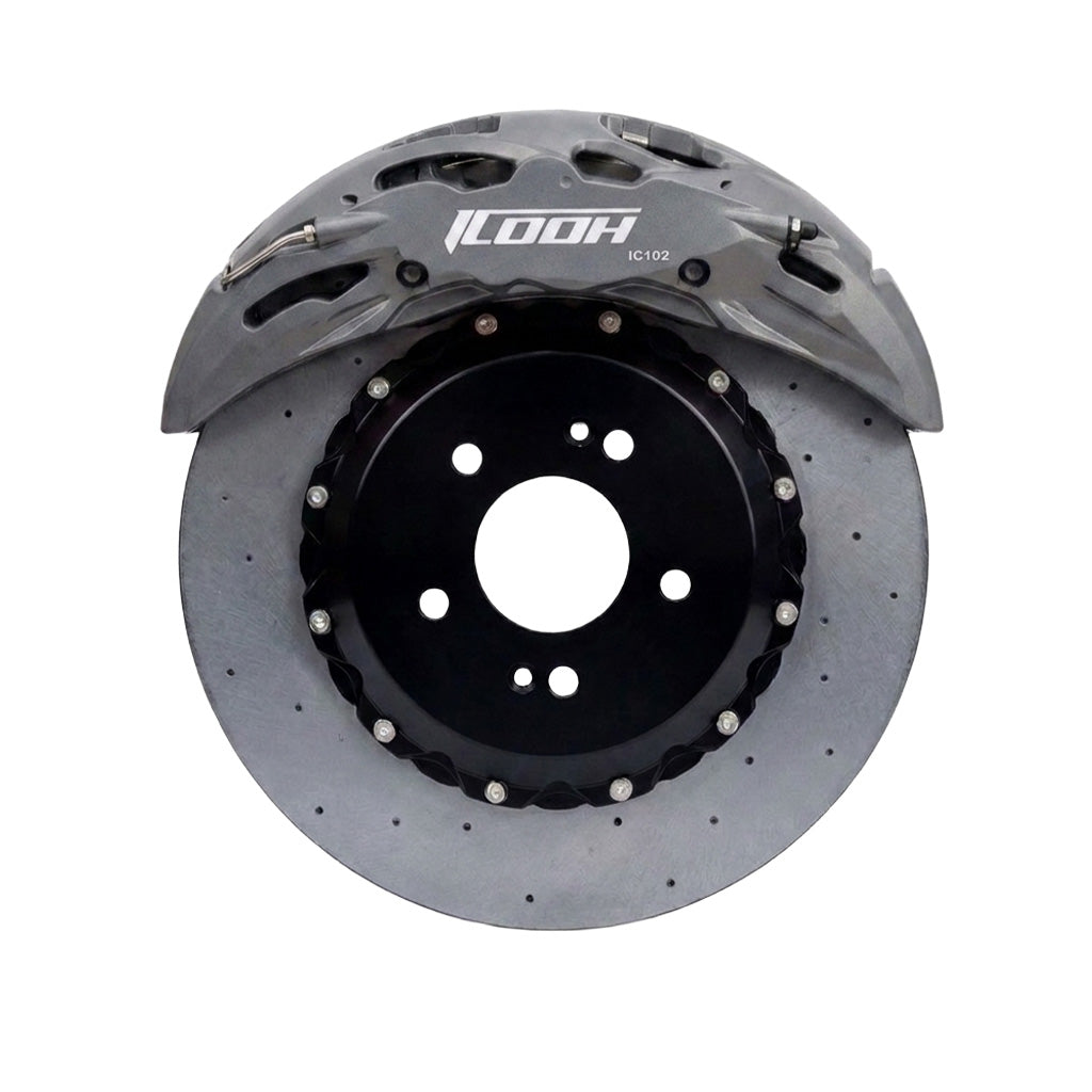 ICOOH IC10 — 10-бутален преден Big Brake Kit (флагман, 400–440 mm)