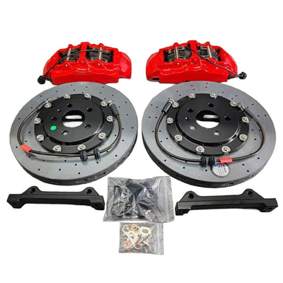 ALLPOWER RACING 8N — 6-бутален преден Big Brake Kit (OEM performance стил, 355–380 mm)