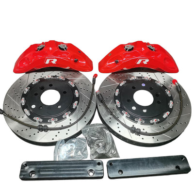 ALLPOWER RACING 9N — 6-бутален преден Big Brake Kit (OEM performance стил, 380–400 mm)