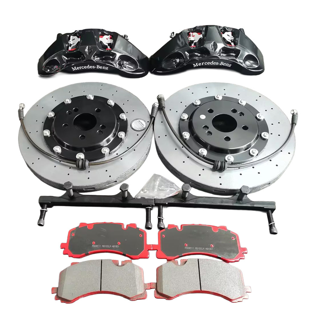 ALLPOWER RACING 9N — 6-бутален преден Big Brake Kit (OEM performance стил, 380–400 mm)