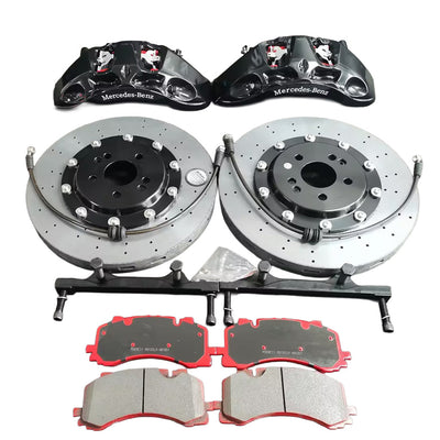 ALLPOWER RACING 9N — 6-бутален преден Big Brake Kit (OEM performance стил, 380–400 mm)
