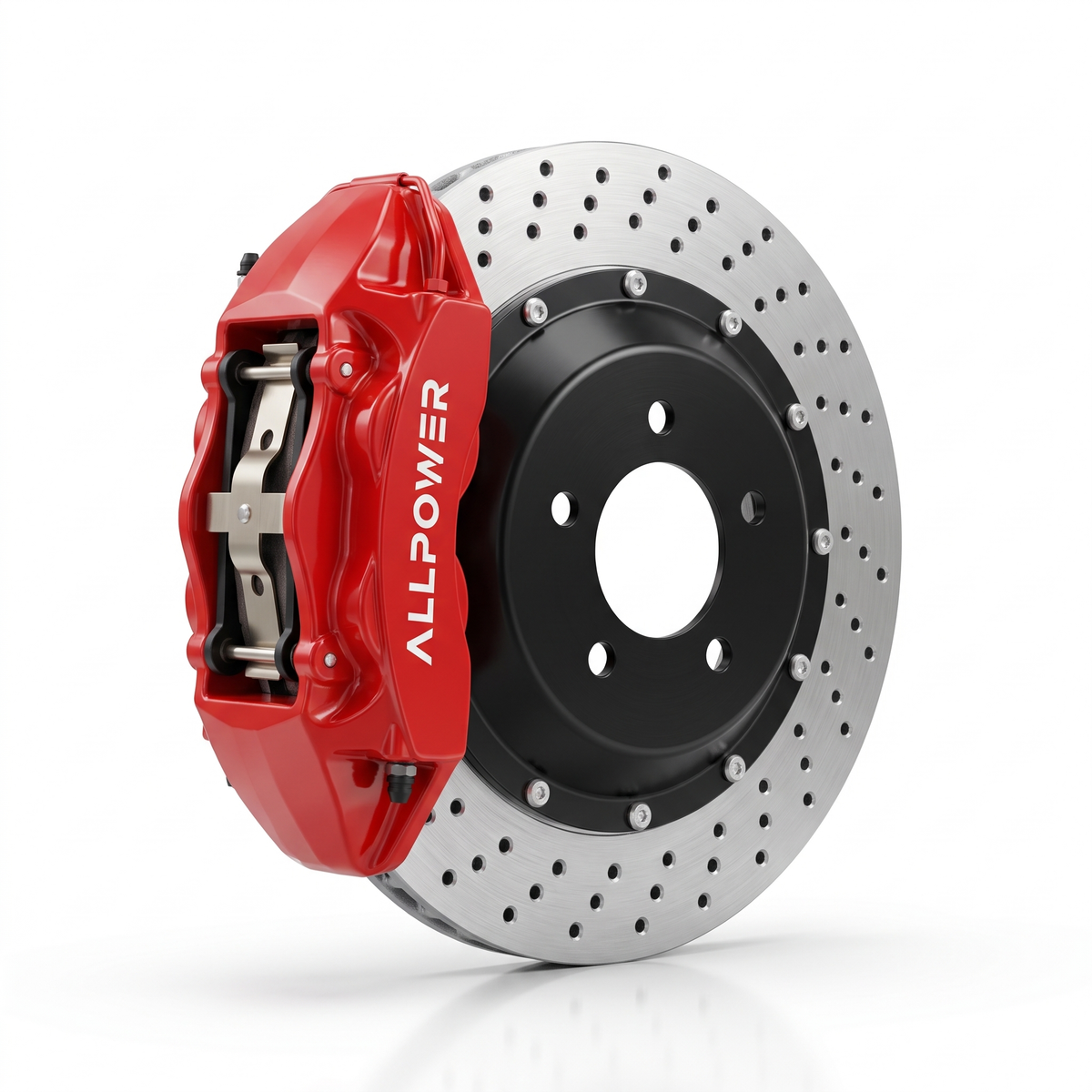 ALLPOWER RACING GT4 — 4-бутален кован мотоспорт Big Brake Kit, задна ос (355–380 mm)