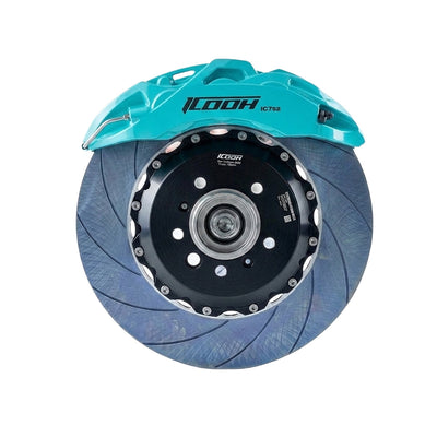 ICOOH IC7 — 6-бутален преден Big Brake Kit (Narrow-Body, 380–405 mm)