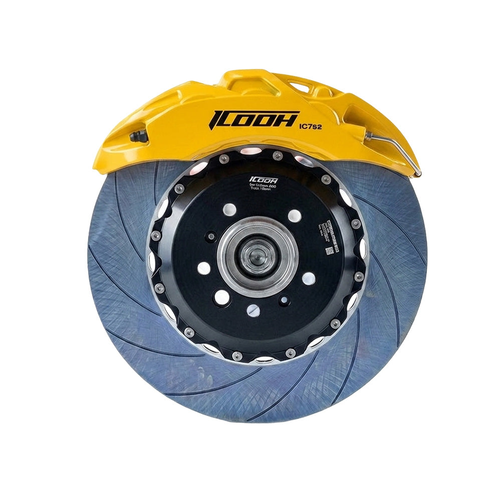 ICOOH IC7 — 6-бутален преден Big Brake Kit (Narrow-Body, 380–405 mm)