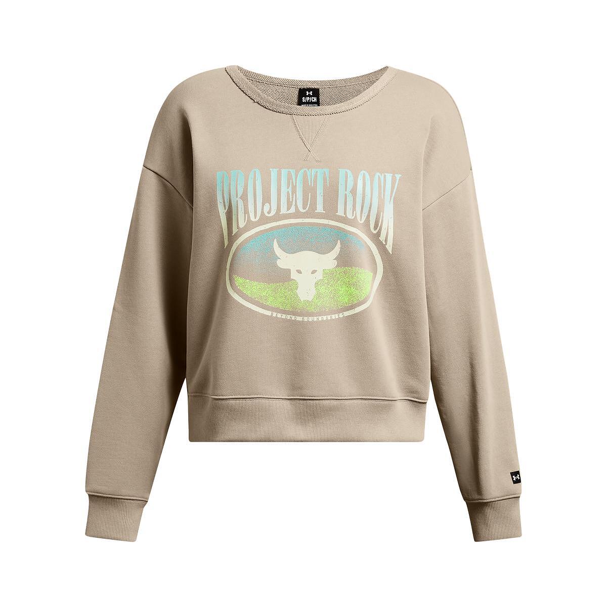 Дамска блуза UA Project Rock HW Terry LS Q1 *