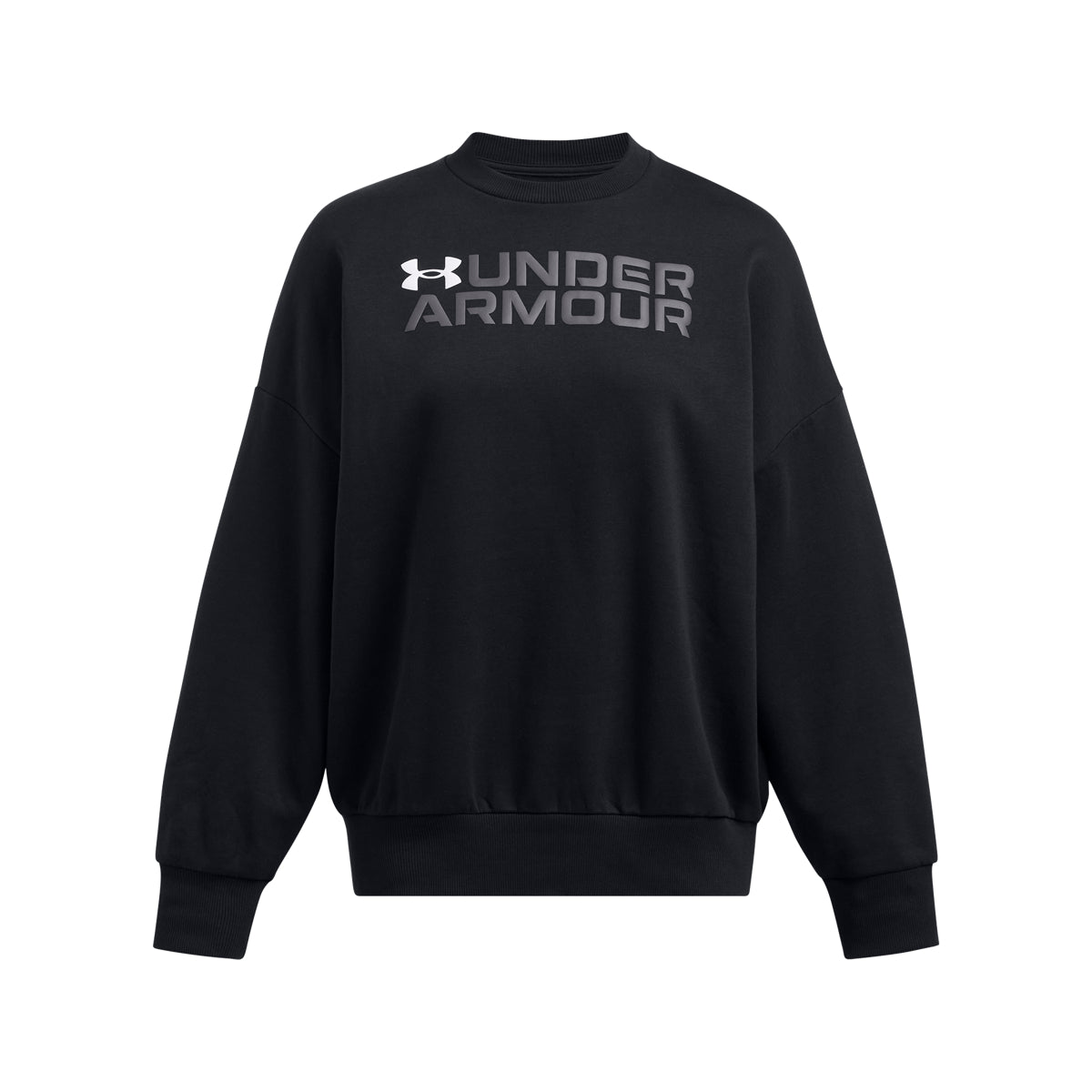 Дамска блуза UA RIVAL FLEECE WORDMARKOS CREW