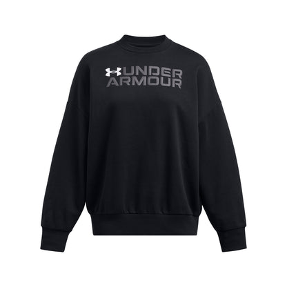 Дамска блуза UA RIVAL FLEECE WORDMARKOS CREW
