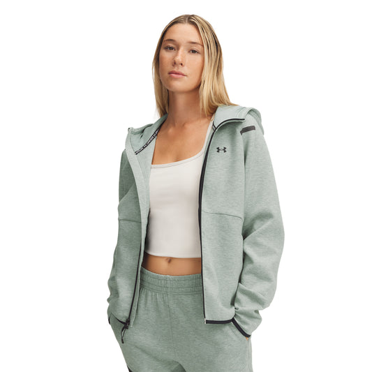 Дамско горнище UA Unstoppable Fleece FZ