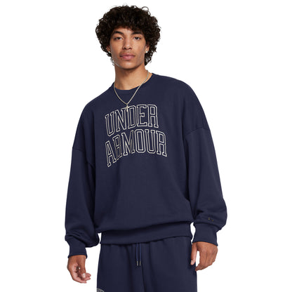 Мъжка блуза UA ICON HWT TERRY OS CREW