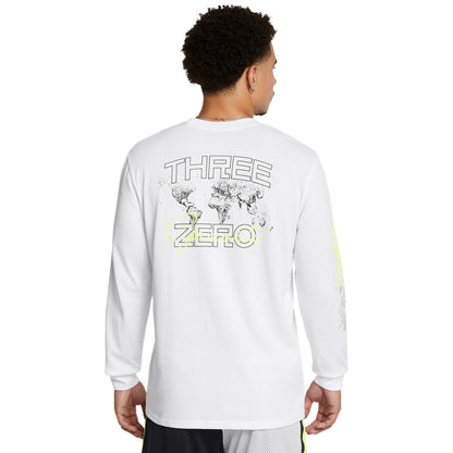 Мъжка блуза UA Curry HW Verbiage LS