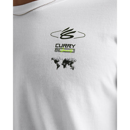 Мъжка блуза UA Curry HW Verbiage LS