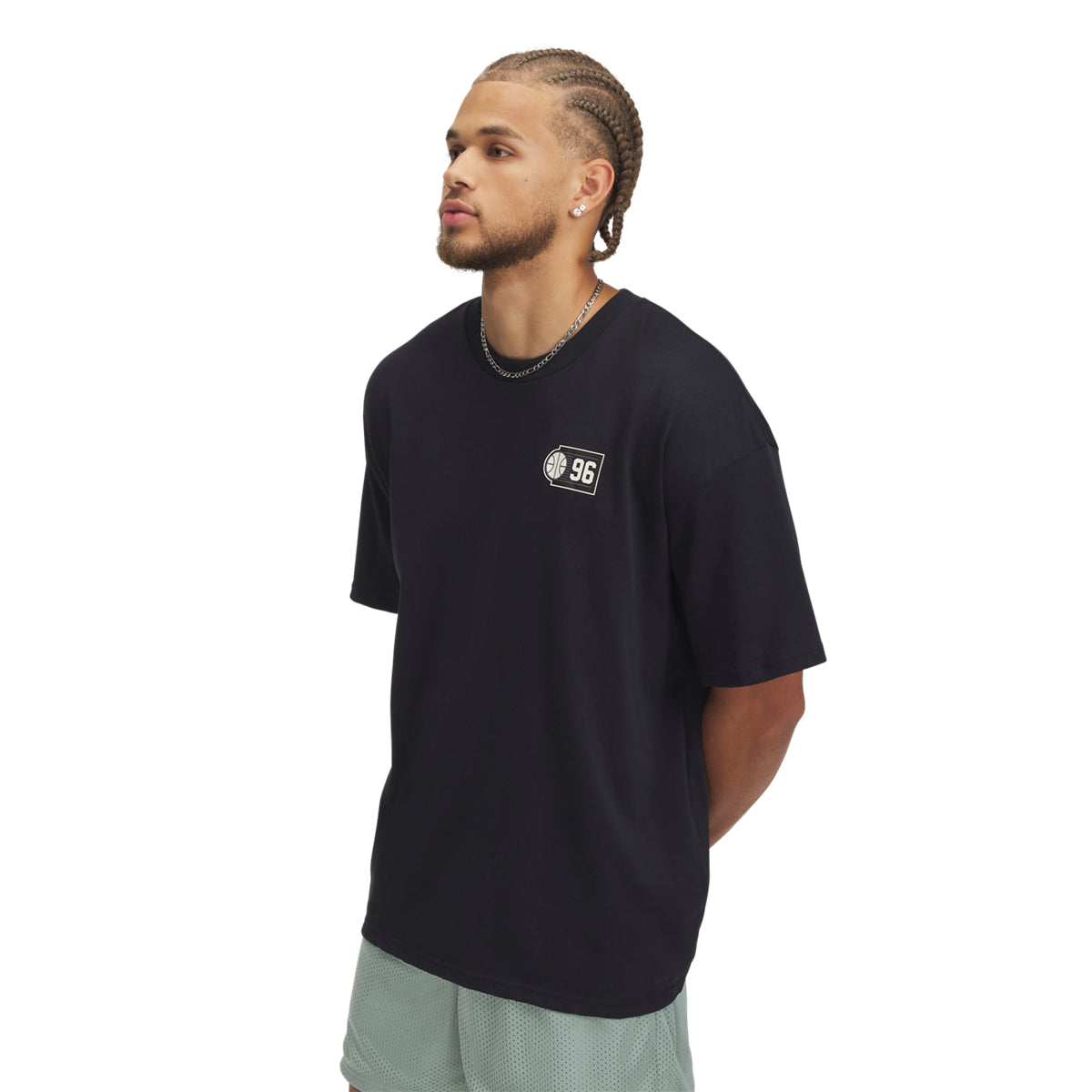 Мъжка тениска UA M HWT Hoops Courtside SS