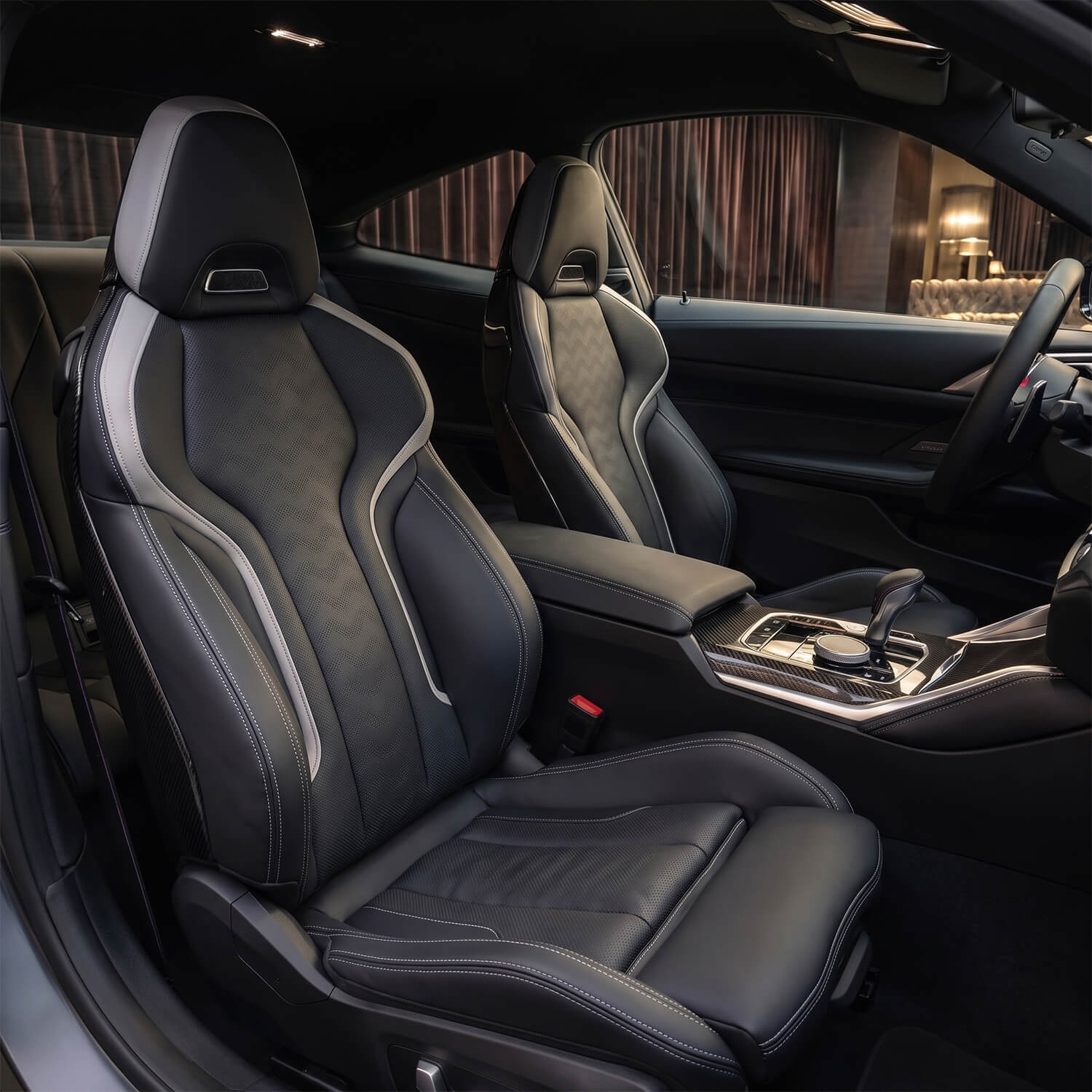 ALLPOWER BMW M Performance – Custom спортни седалки с карбон и Alcantara
