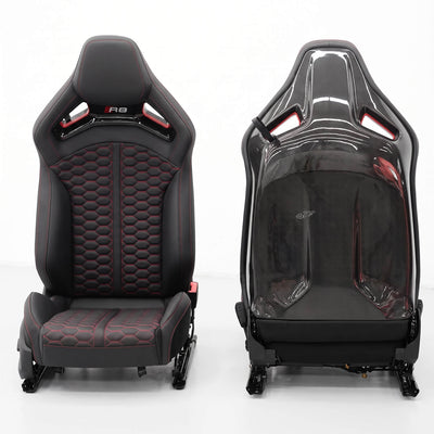 ALLPOWER RS Sport – Спортни карбонови седалки с Carbon Fiber гръб за Audi RS