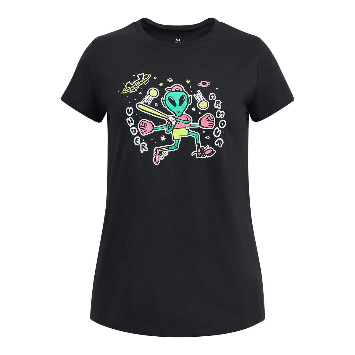 Детска тениска UA Colorblock BL SS