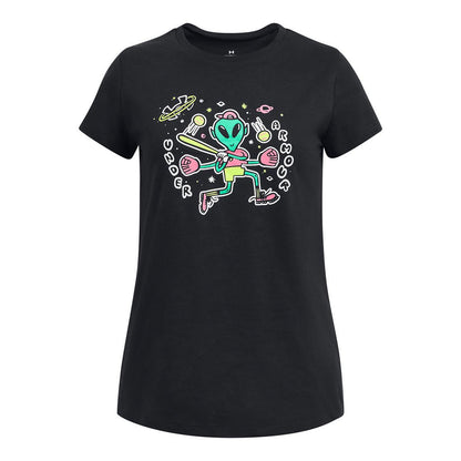 Детска тениска UA Colorblock BL SS