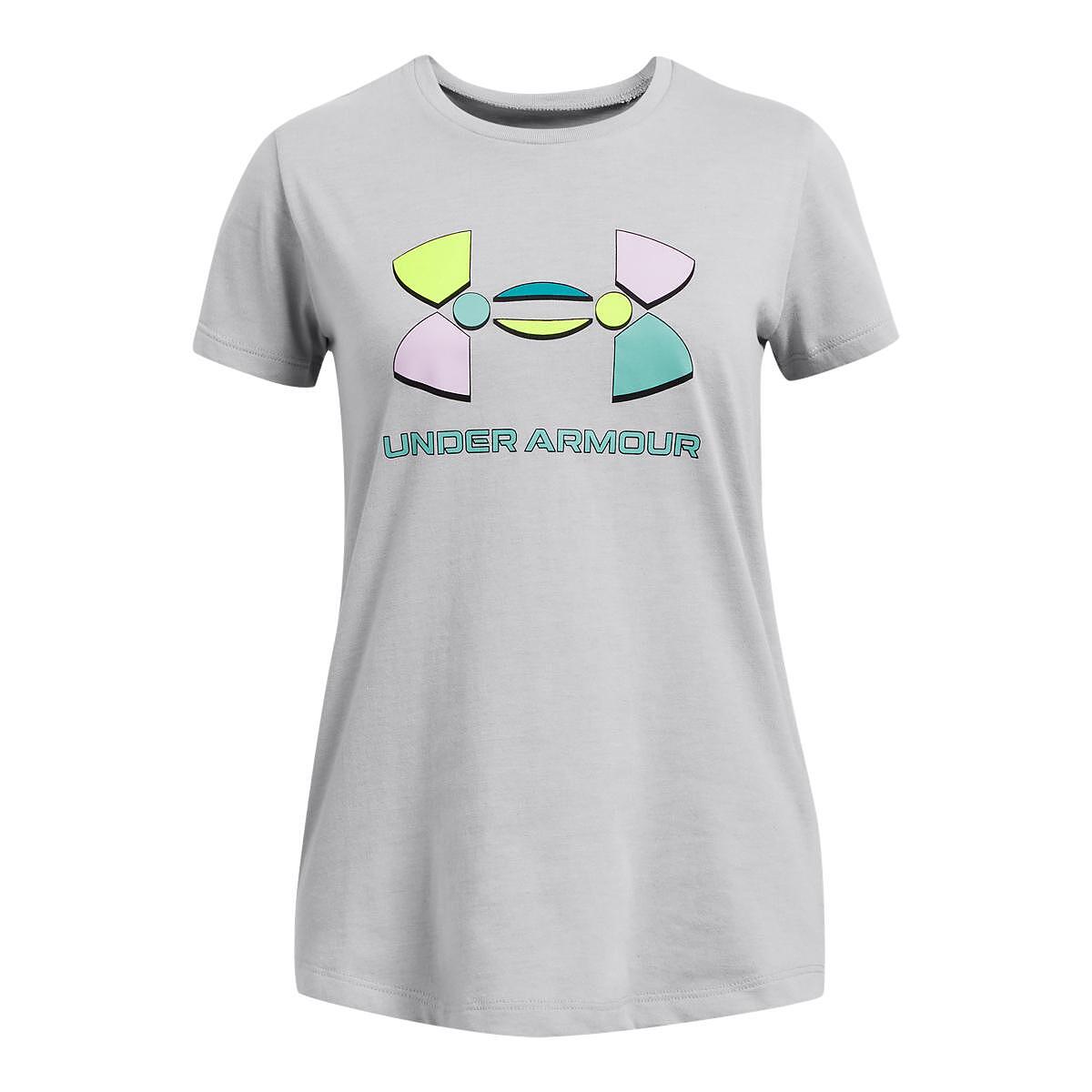 Детска тениска UA Colourblock BL SS *