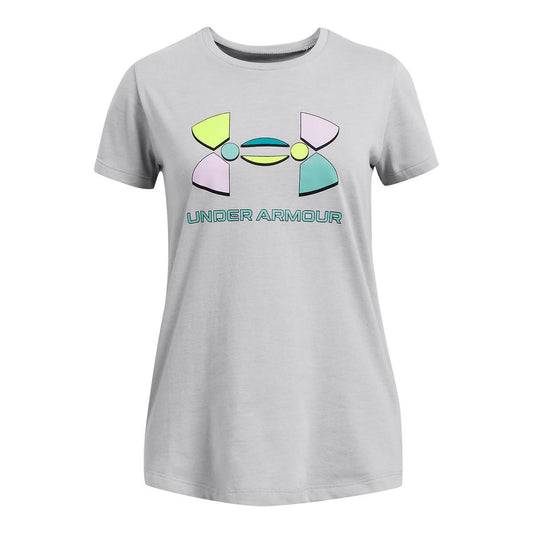 Детска тениска UA Colourblock BL SS *