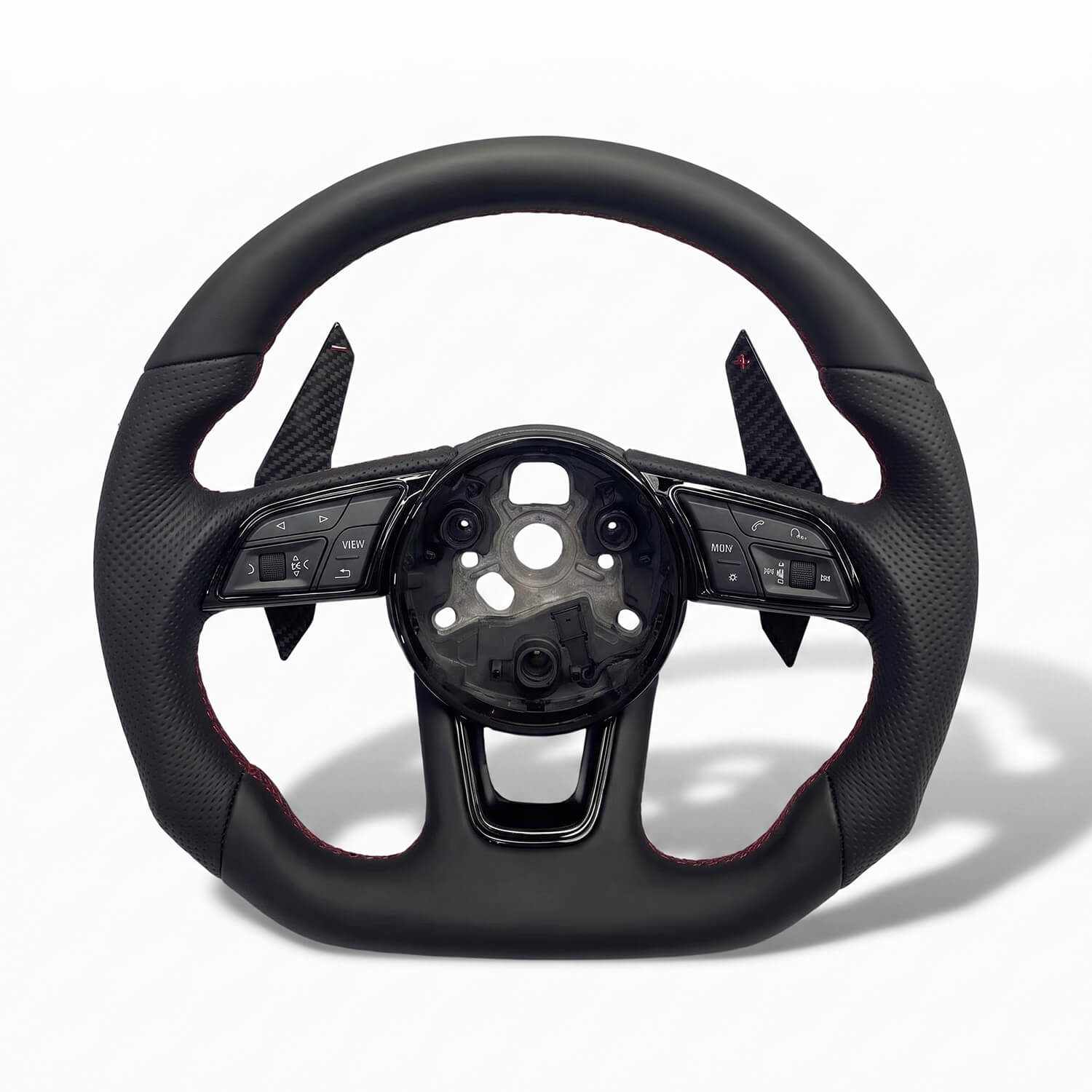 ALLPOWER Custom Alcantara – Персонализиран спортен волан с Alcantara и премиум кожа за Audi